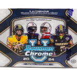 2024 Bowman Chrome University Football Breaker's Delight 10 Box Case