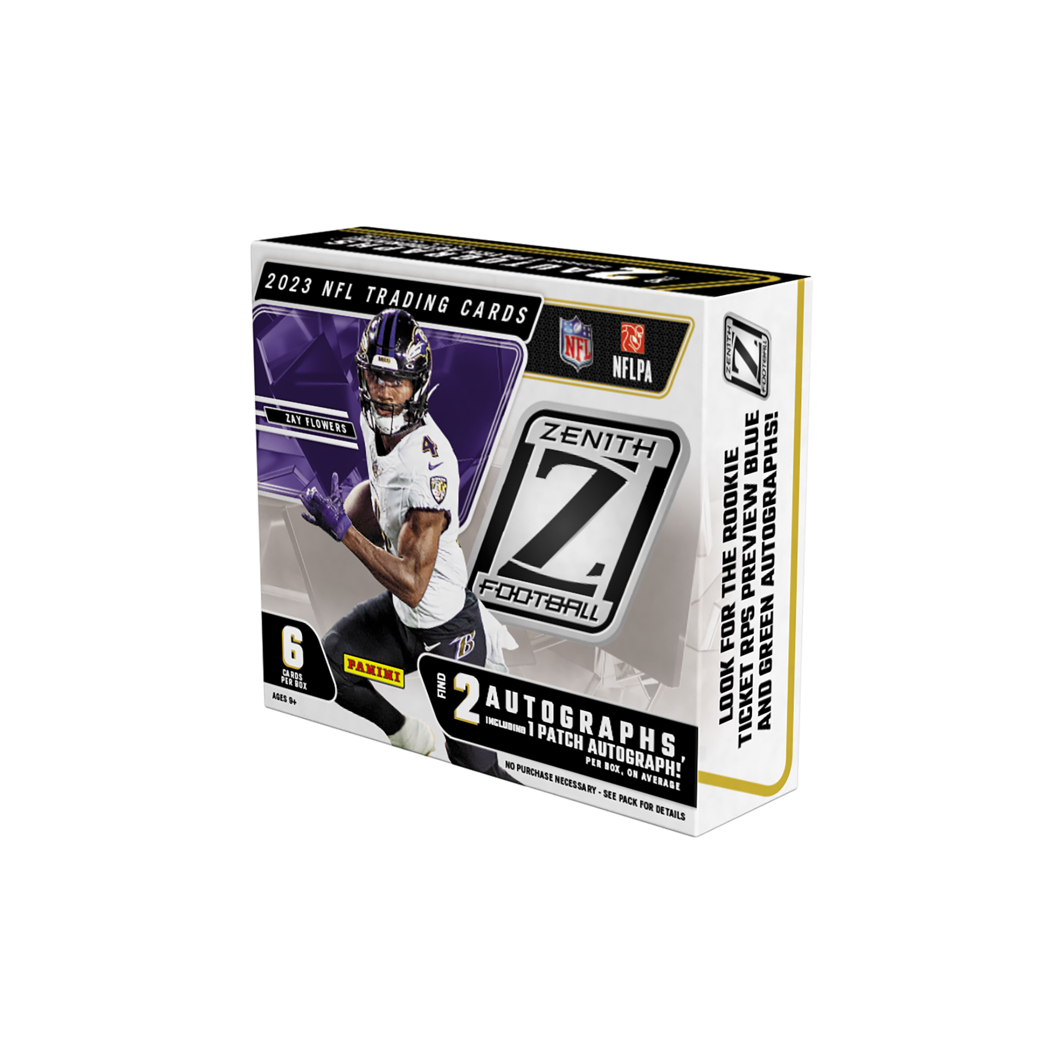 2024toppschromeufc_13_f5838920-3c05-4fe9-a015-d59b179a53cc 2023 Panini Zenith Football Hobby 12 Box Case - Image 1