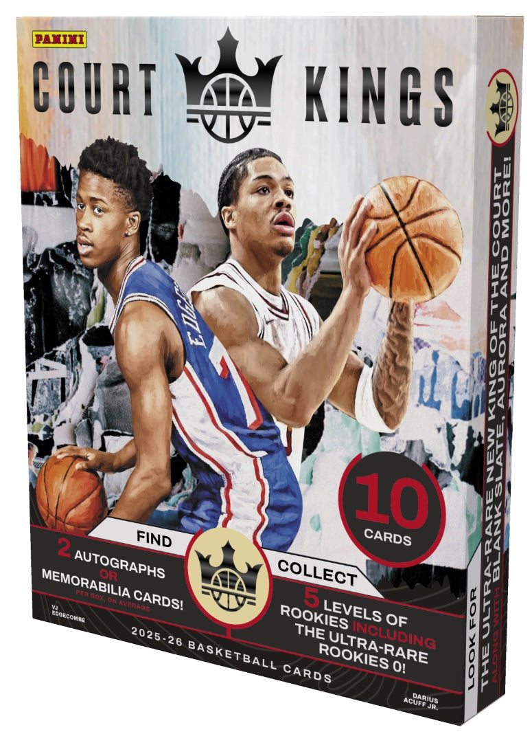2025-26-Panini-Court-Kings-Basketball-Sealed-Hobby-box 2025-26 Panini Court Kings Basketball Hobby 16 Box Case - Image 1