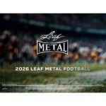 2026 Leaf Metal Football Hobby 10-Box Case - Image 8