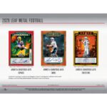 2026 Leaf Metal Football Hobby Jumbo 8-Box Case - Image 10