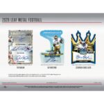2026 Leaf Metal Football Hobby 10-Box Case - Image 12