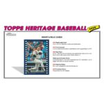 2026 Topps Heritage Baseball Blaster 40-Box Case - Image 15