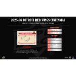2025/26 Upper Deck Detroit Red Wings Centennial Hockey Hobby 16-Box Case - Image 7