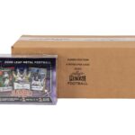 2026 Leaf Metal Football Hobby Jumbo 8-Box Case