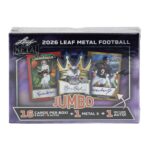 2026 Leaf Metal Football Hobby Jumbo 8-Box Case - Image 7