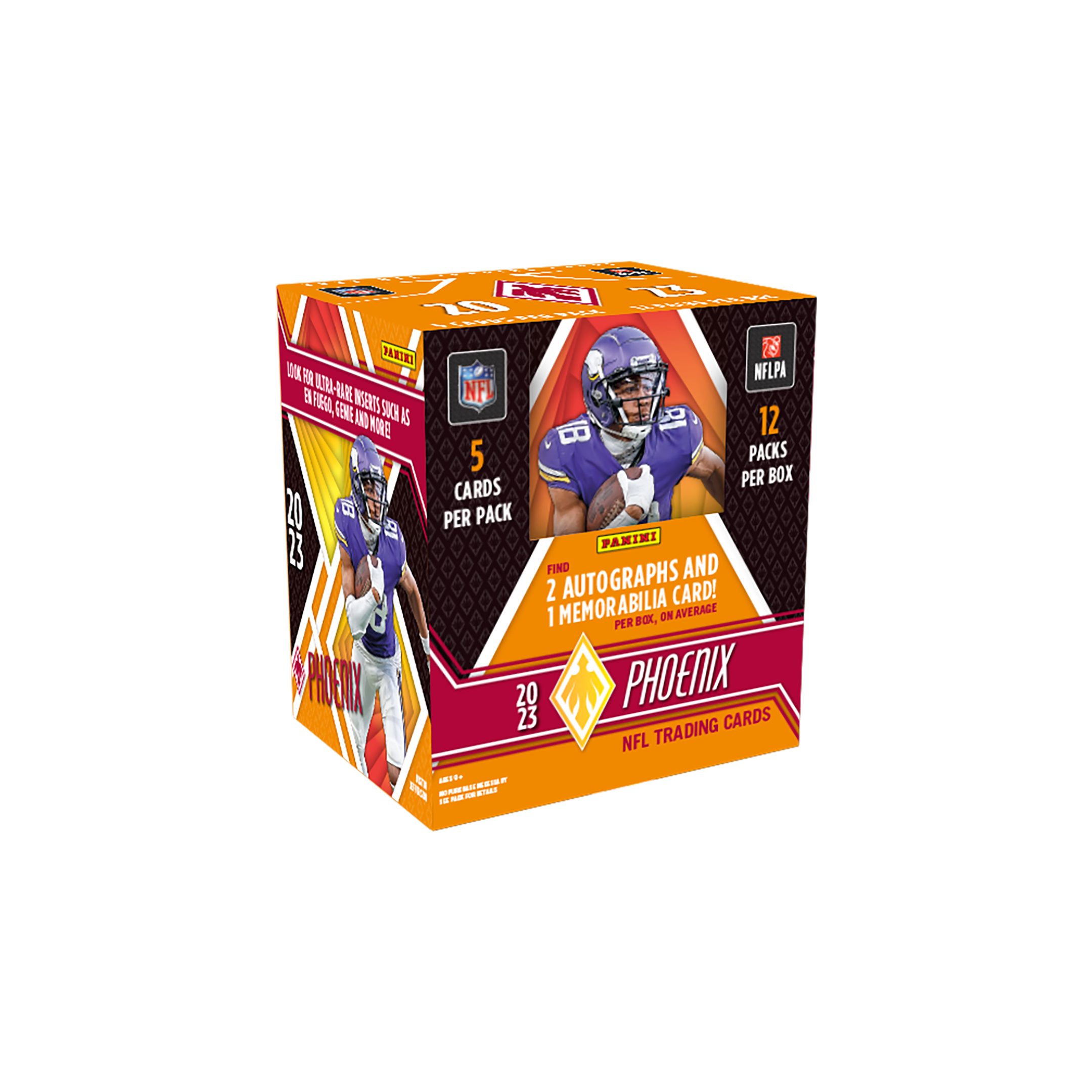 Addaheading_82 2023 Panini Phoenix Football Hobby 16 Box Case - Image 1
