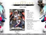 2024 Topps Inception Football Hobby 8 Box Case - Image 2