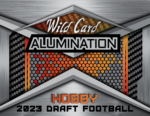 2023 Wild Card Alumination Draft Football Hobby 12 Box Case - Image 2