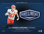 2023 Panini Plates & Patches Football Hobby 12 Box Case - Image 2