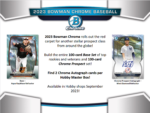 2023 Bowman Chrome Baseball Hobby 12 Box Case - Image 3