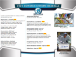 2023 Bowman Chrome Baseball Hobby 12 Box Case - Image 4