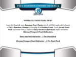 2023 Bowman Chrome Baseball Hobby 12 Box Case - Image 6