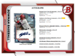 2024 Bowman Baseball Jumbo 8 Box Case - Image 7
