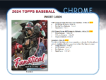 2024 Topps Chrome Baseball Jumbo HTA Box - Image 4