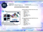 2023 Topps Motif Football Hobby 3 Box Case - Image 7