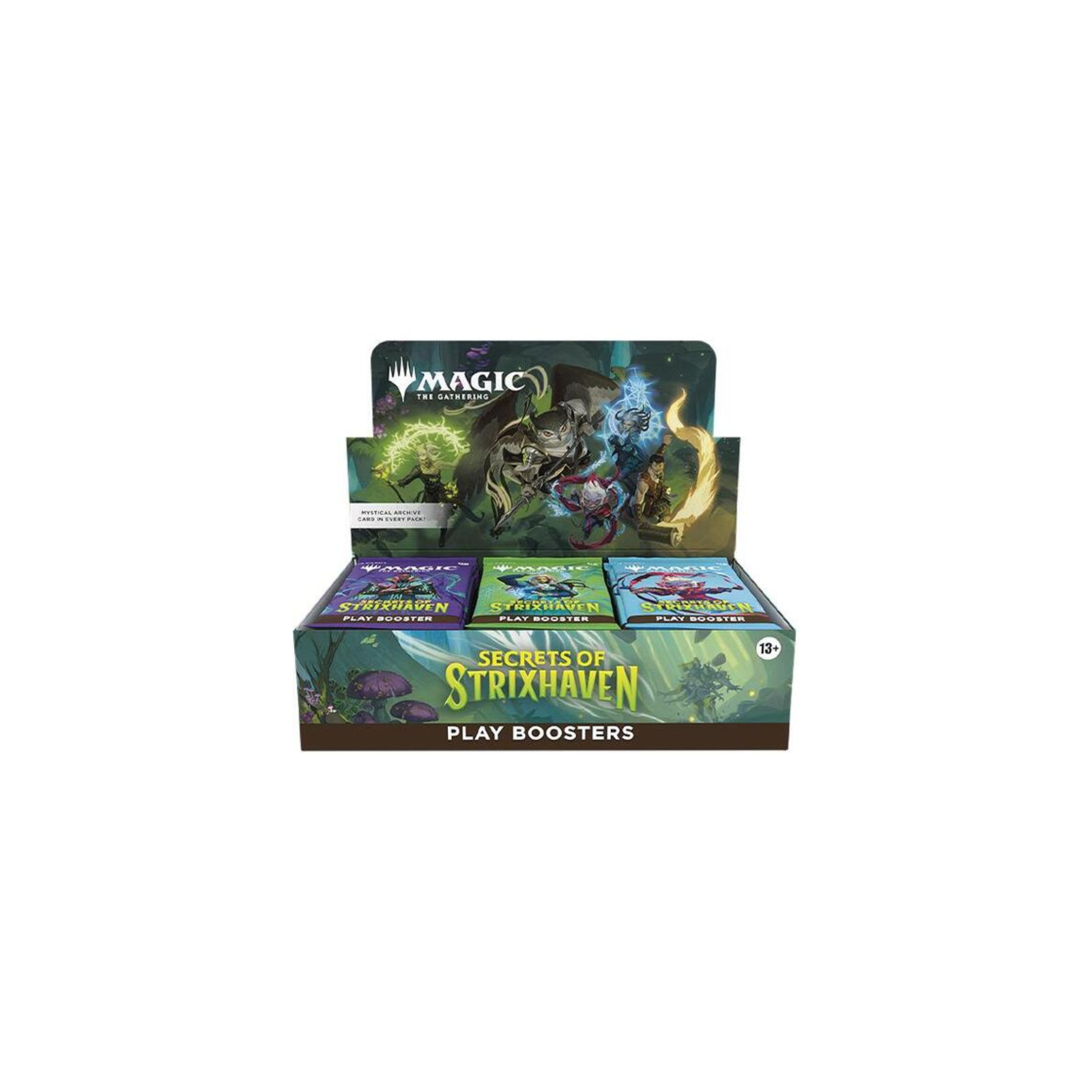 Untitled_2000x2000px_19 Magic The Gathering Secrets of Strixhaven Play Booster 6 Box Case - Image 1