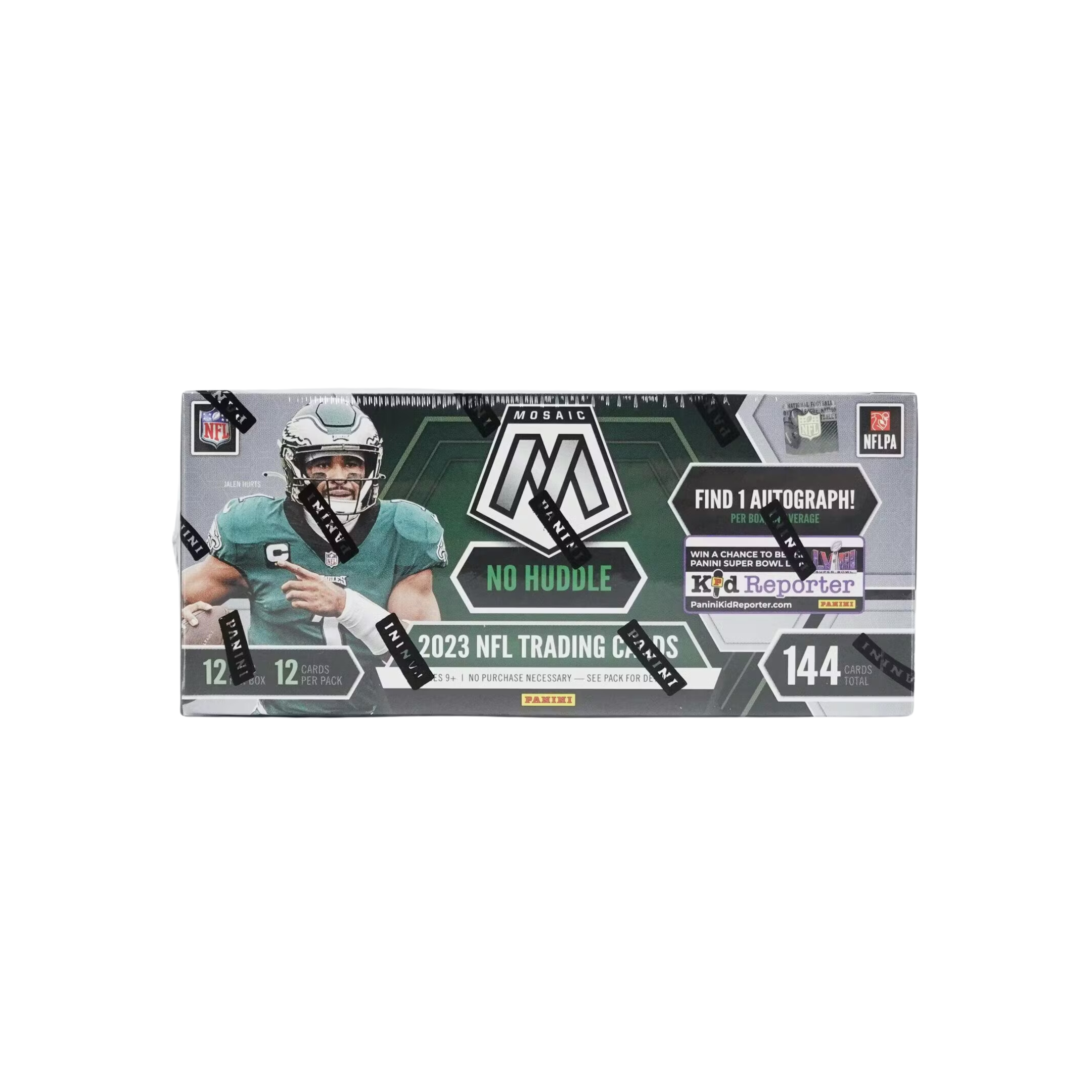 Untitleddesign-2023-10-06T154220.365 2023 Panini Mosaic Football No Huddle 20 Box Case - Image 1