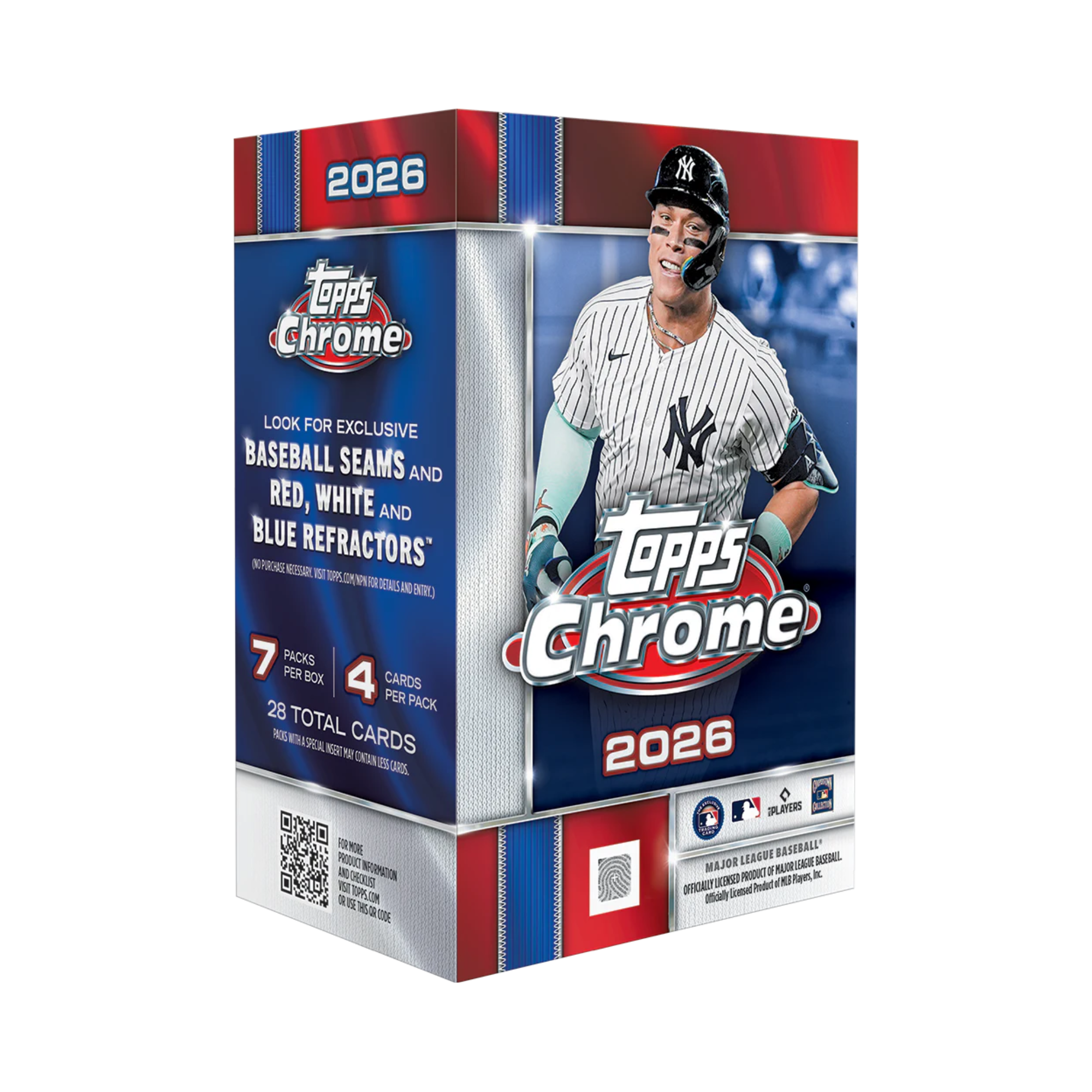 Untitleddesign-2026-07-04T134217.632 2026 Topps Chrome Baseball Blaster 40-Box Case - Image 1
