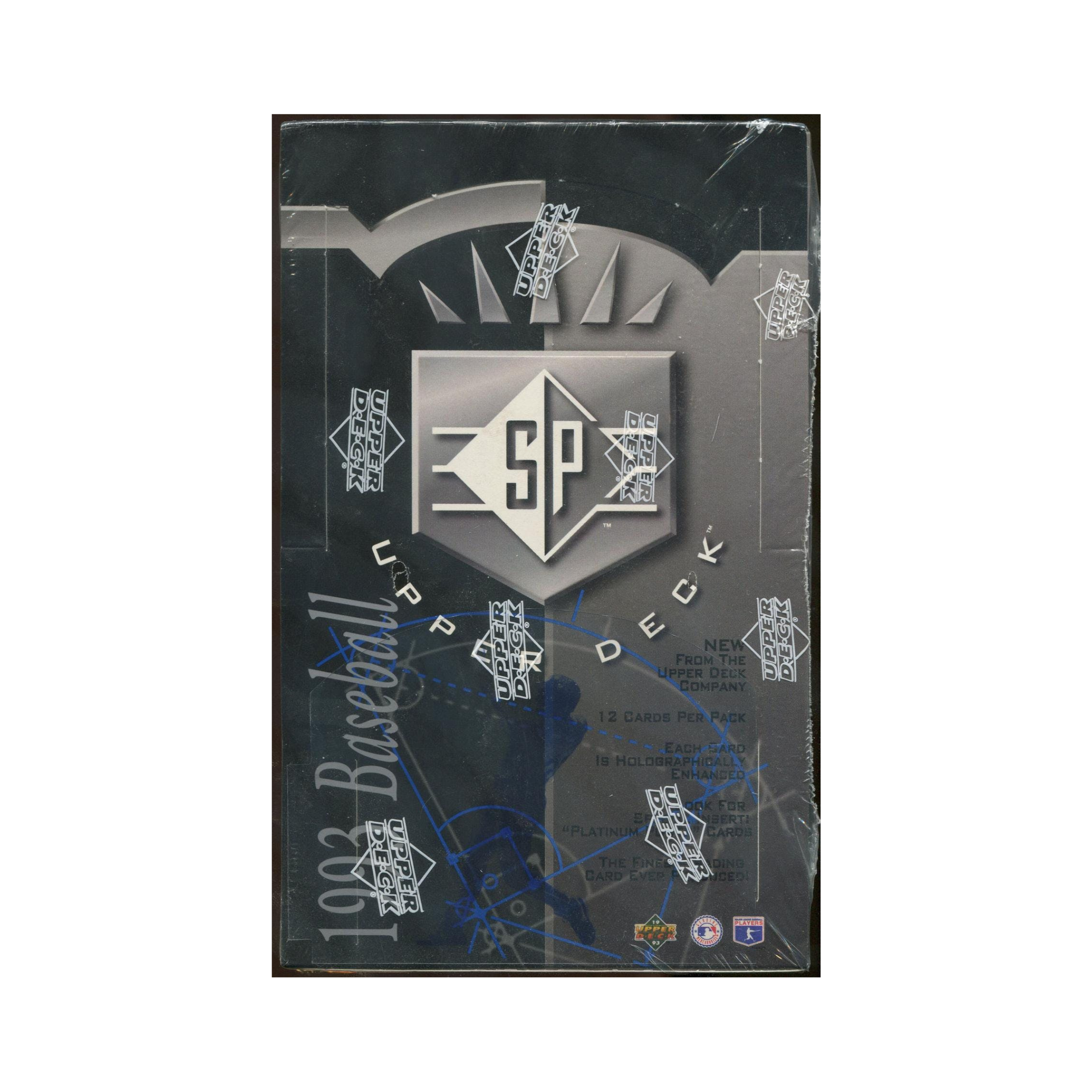Untitleddesign_41 1993 Upper Deck SP Baseball Hobby Box - Image 1