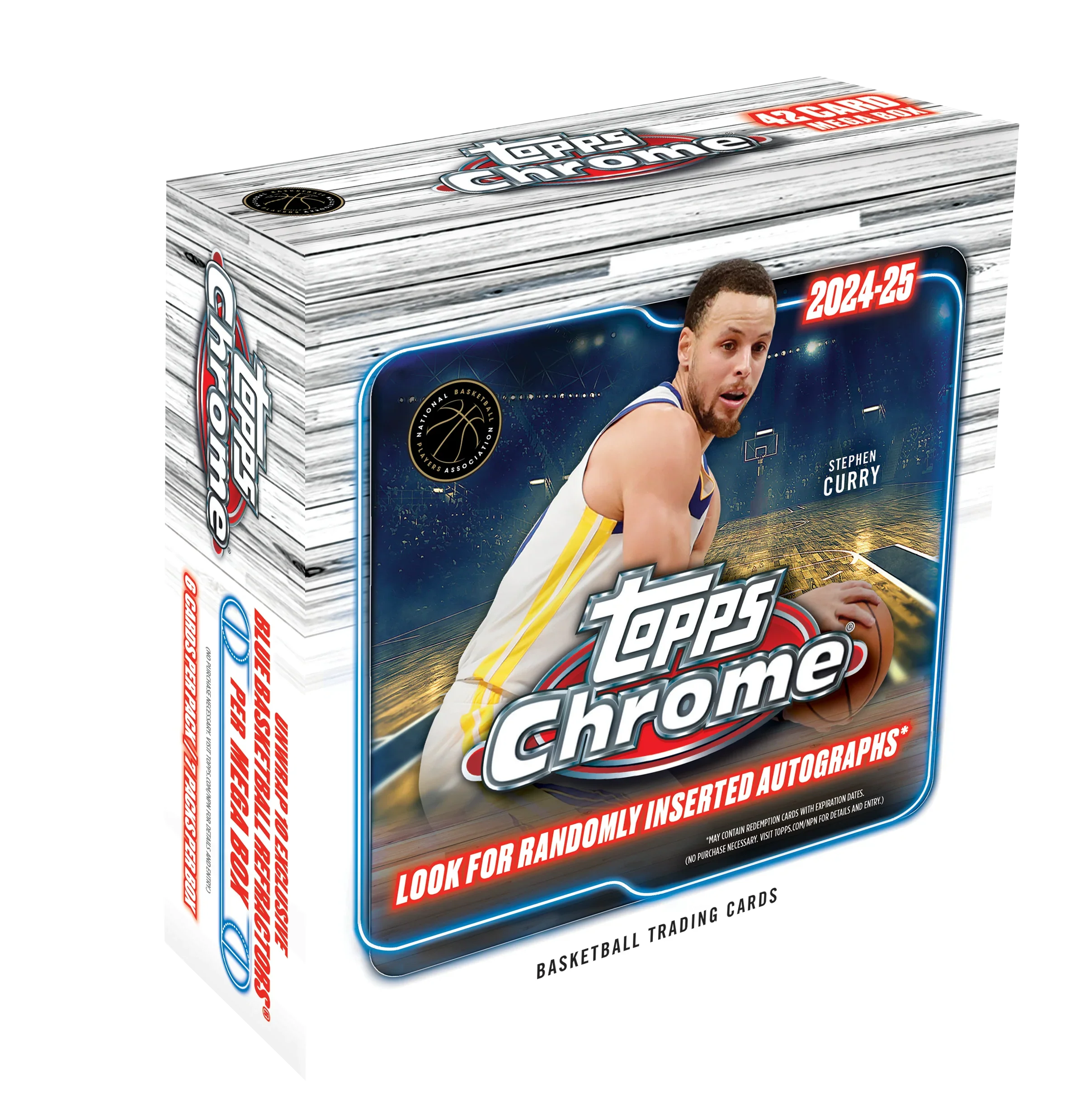 a19d0252882d52478f6b5723c15e2feaa9ba5ae8_25TCBK_FGC5946_47_HMB 2024-25 Topps Chrome Basketball Mega 20 Box Case - Image 1