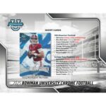 2025 Bowman University Chrome Football Mega 20-Box Case - Image 16