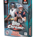 2025 Topps Chrome Football Hanger 64 Box Case