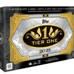 2025 Topps Tier 1 Baseball Hobby Box 12-box case