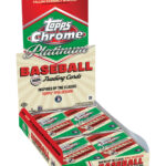 2025 Topps Chrome Platinum Baseball Hobby Box 12 Box Case