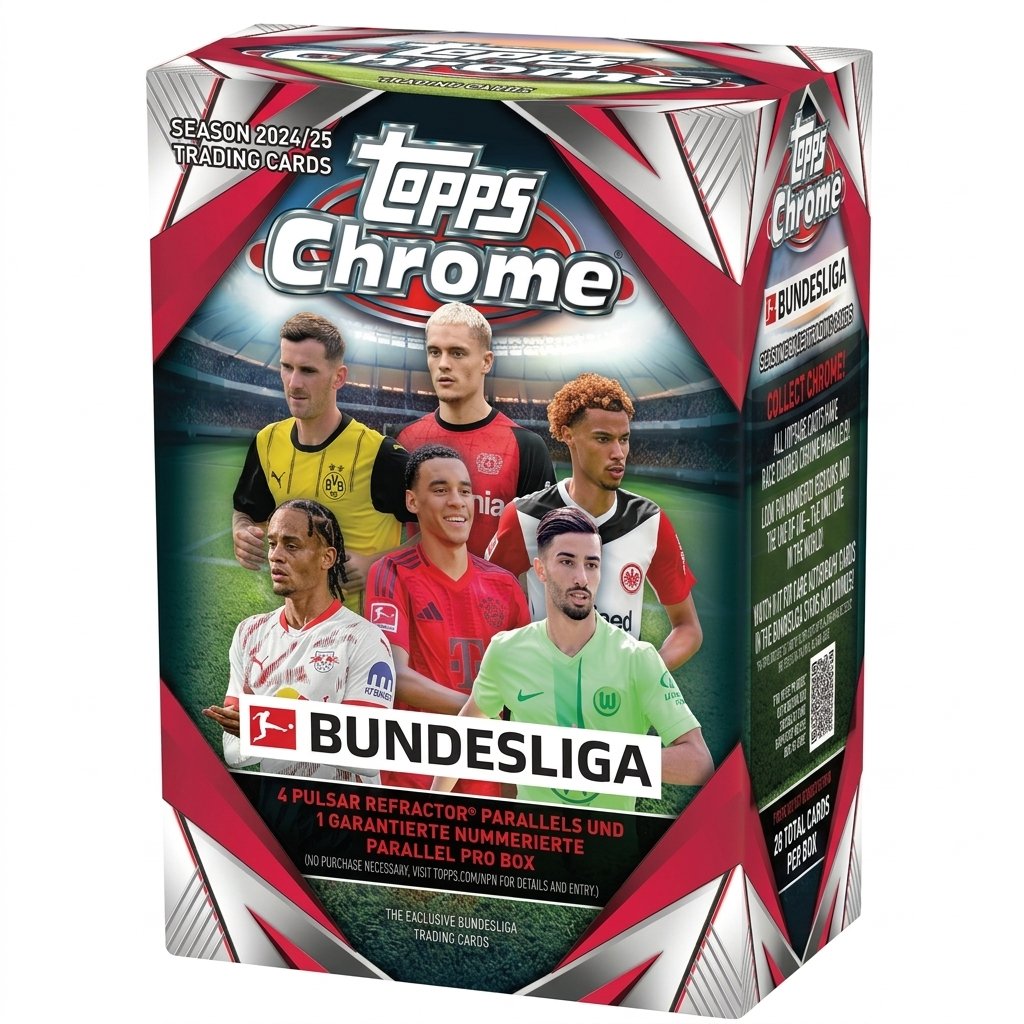 vtp-product-7-image-1 Topps Chrome® Bundesliga 2025 Value Box - Image 1