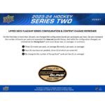 2023-24 Upper Deck Series 2 Hockey Hobby 12 Box Case - Image 3