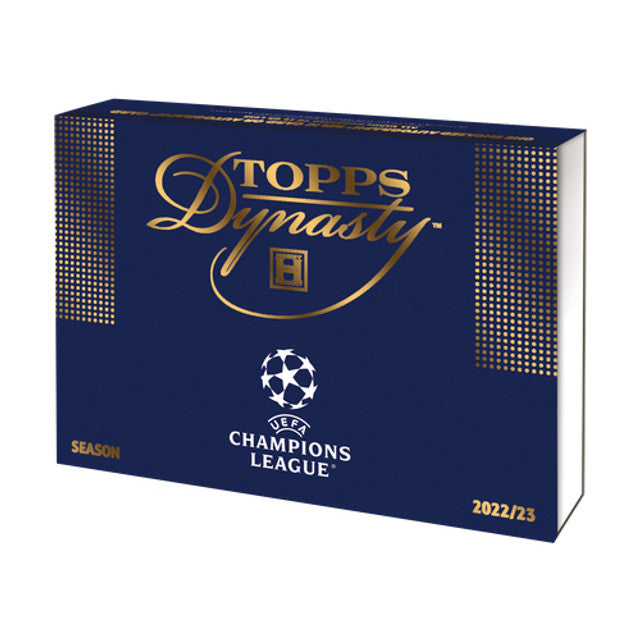 1__80620 2022-23 Topps Dynasty UEFA Champion's League Soccer Hobby Box - Image 1