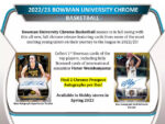 2022-23 Bowman University Chrome Basketball Hobby 12 Box Case - Image 2