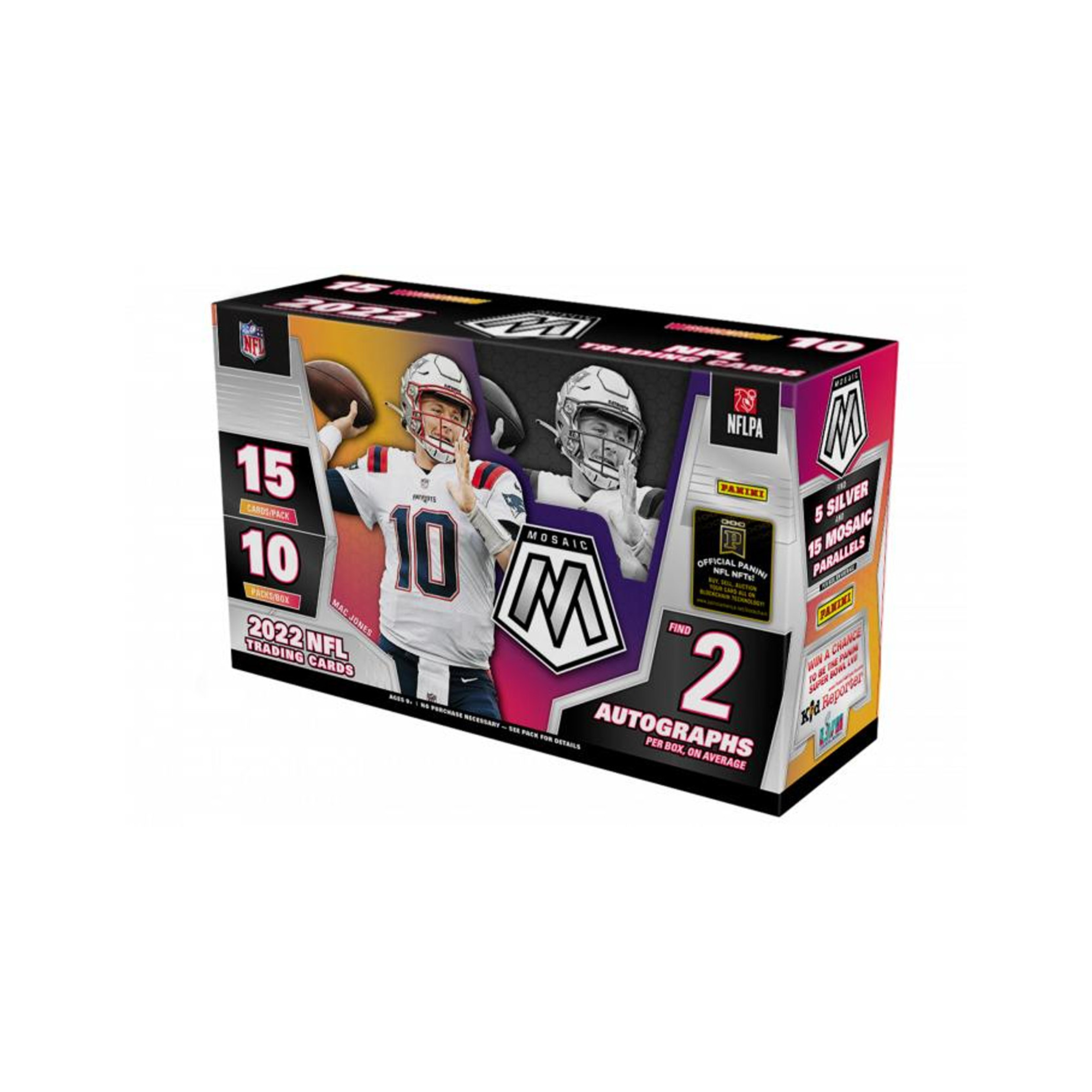 2022ToppsChromeBlackBaseballHobbyBox_18_ad30bea9-cdf1-4dbe-9e21-303561b19ad8 2022 Panini Mosaic Football Hobby 12 Box Case - Image 1