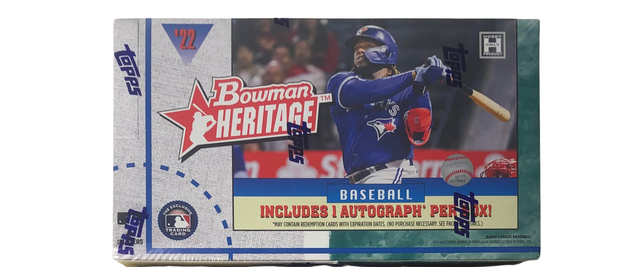 2022ToppsChromeBlackBaseballHobbyBox_6_aa197b3a-1ecb-42d4-b7cd-95ec7319368b 2022 Bowman Heritage Hobby 18 Box Case - Image 1