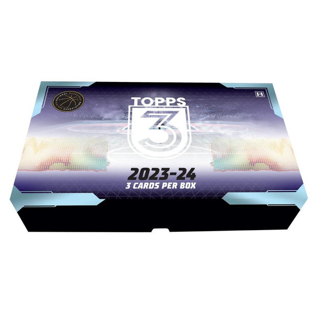 2023-24-topps-three-basketball-hobby-box__73083 2023-24 Topps Three Basketball Hobby 5 Box Case - Image 1