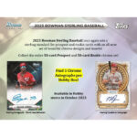 2023 Bowman Sterling Baseball Hobby 12 Box Case - Image 2