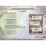 2023 Bowman Sterling Baseball Hobby 12 Box Case - Image 3