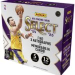 2024-25 Panini Select Basketball Hobby 12 Box Case