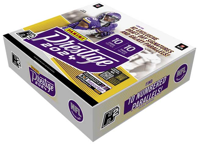 2024-Panini-Prestige-Football-H2-Box 2024 Panini Prestige Football H2 Hobby 20 Box Case - Image 1