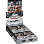 2024 Topps Chrome Boxing Hobby Box 12 Box Case