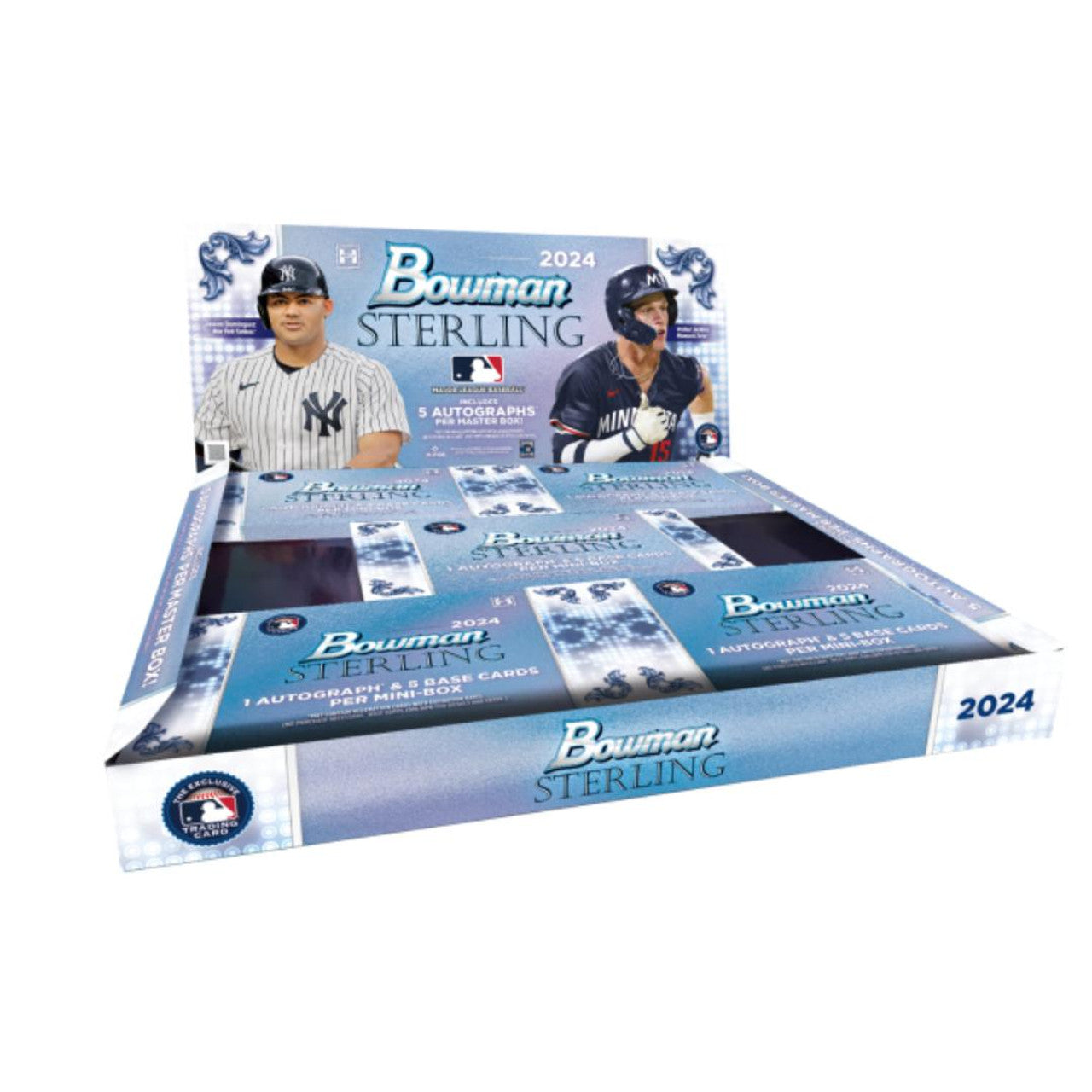 2024-bowman-sterling-baseball-hobby-box__35811_b2bd12ce-59e3-4d20-befb-7e886eedff92 2024 Bowman Sterling Baseball Hobby 12 Box Case - Image 1