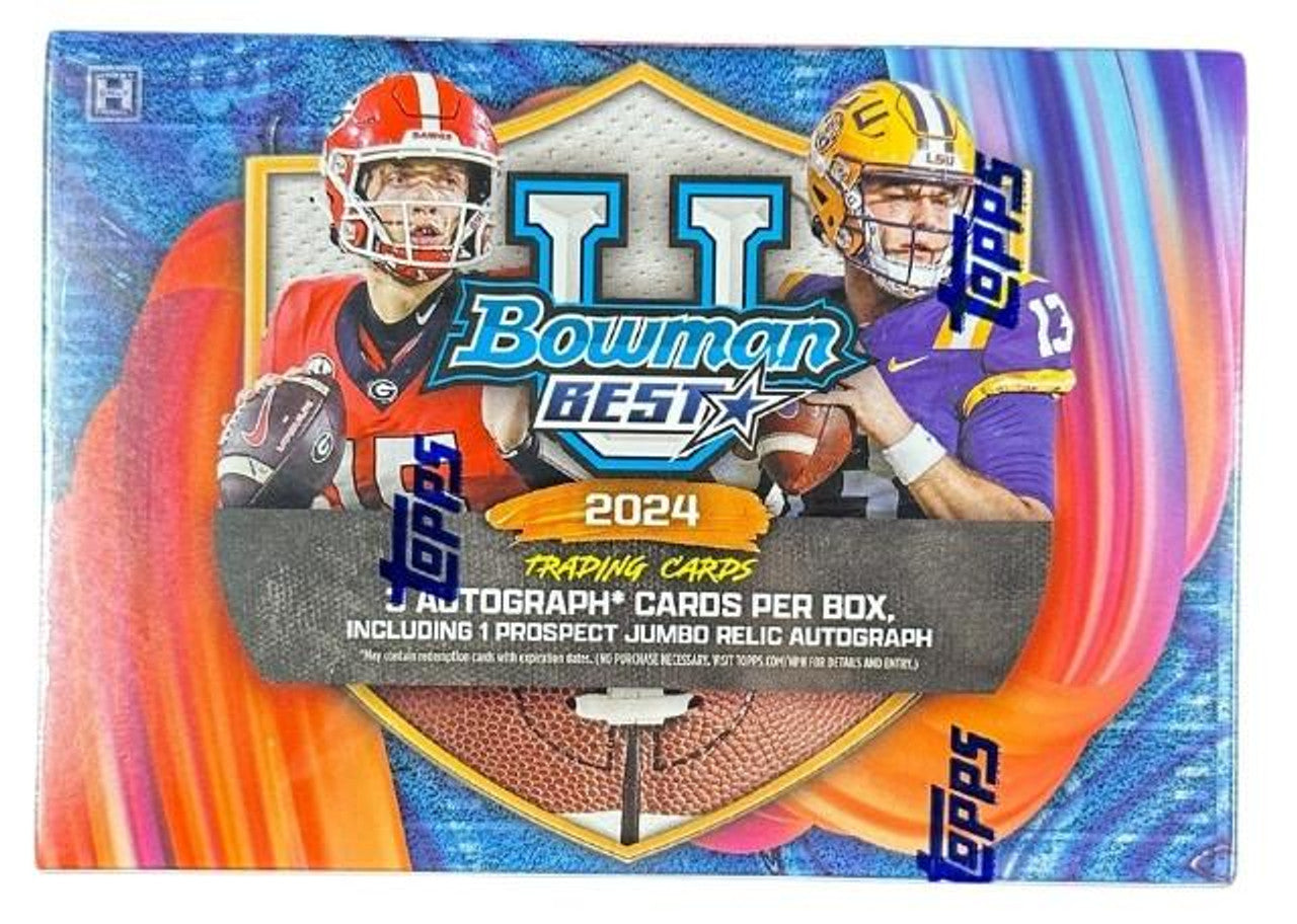 2024-bowmans-best-university-football-breakers-delight-box__67179_9f1c435f-7607-477a-a1a4-22955cb46e0e 2024 Bowman's University Best Football Breakers Delight 10 Box Case - Image 1