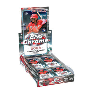 2024-topps-chrome-baseball-hobby-box__54985 2024 Topps Chrome Baseball Hobby 12 Box Case - Image 1