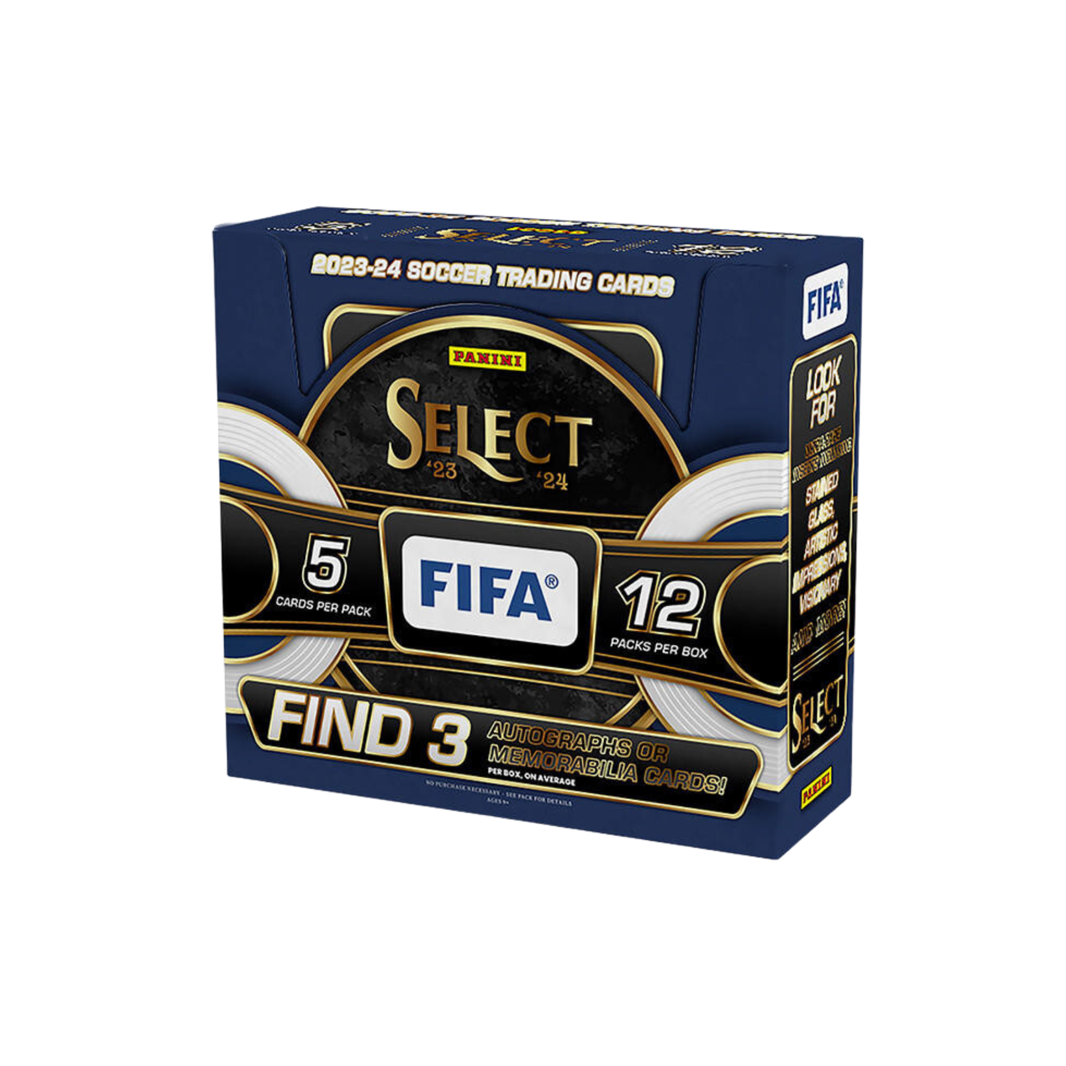 2024toppschromeufc_17_6a32e2fc-fd6d-4936-b32f-001c51850dbe 2023-24 Panini Select FIFA Soccer Hobby 12 Box Case - Image 1