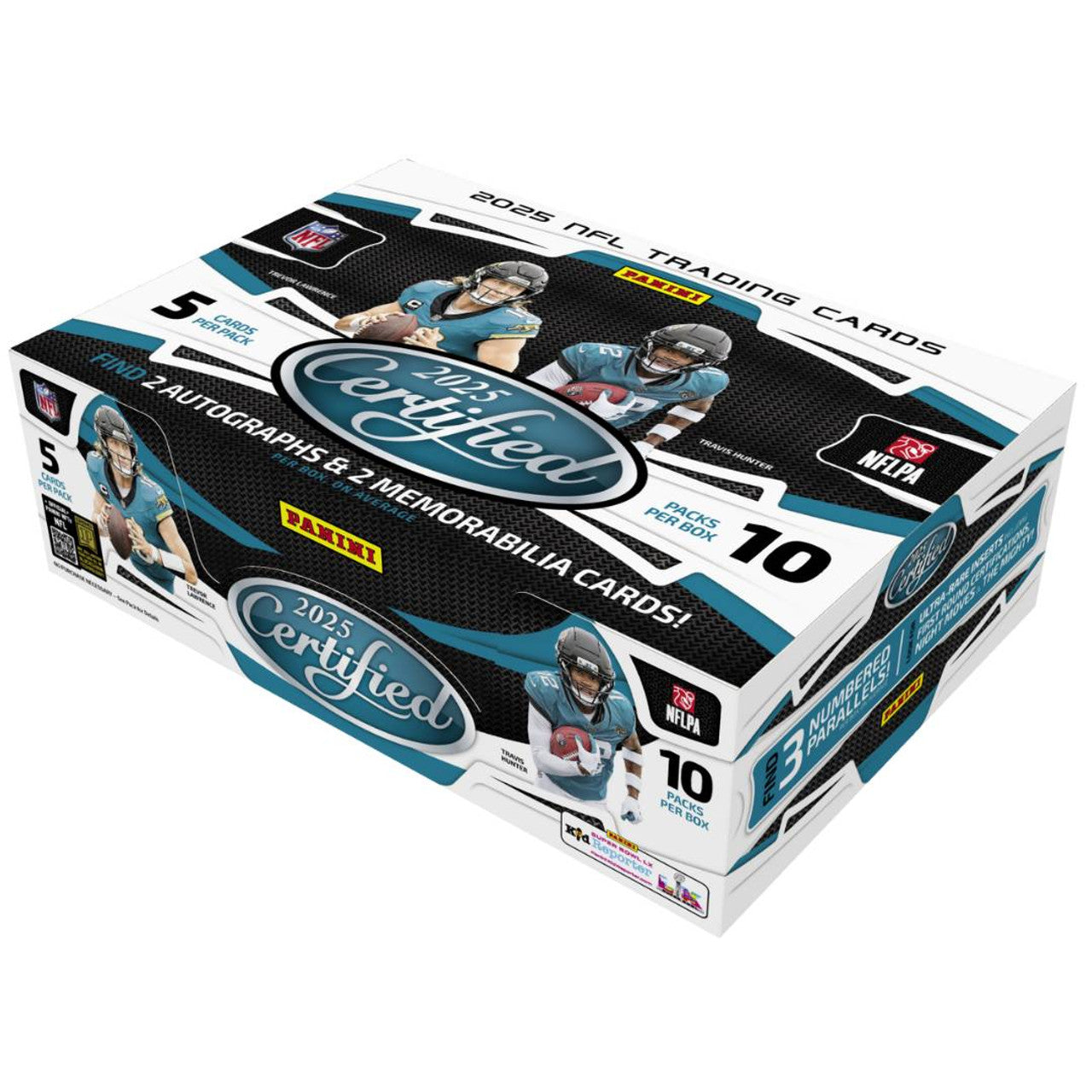 2025-panini-certified-football-hobby-box__23008_7e0b664b-dbb3-4f0d-ad0f-33f8650c2650 2025 Panini Certified Football Hobby 16 Box Case - Image 1