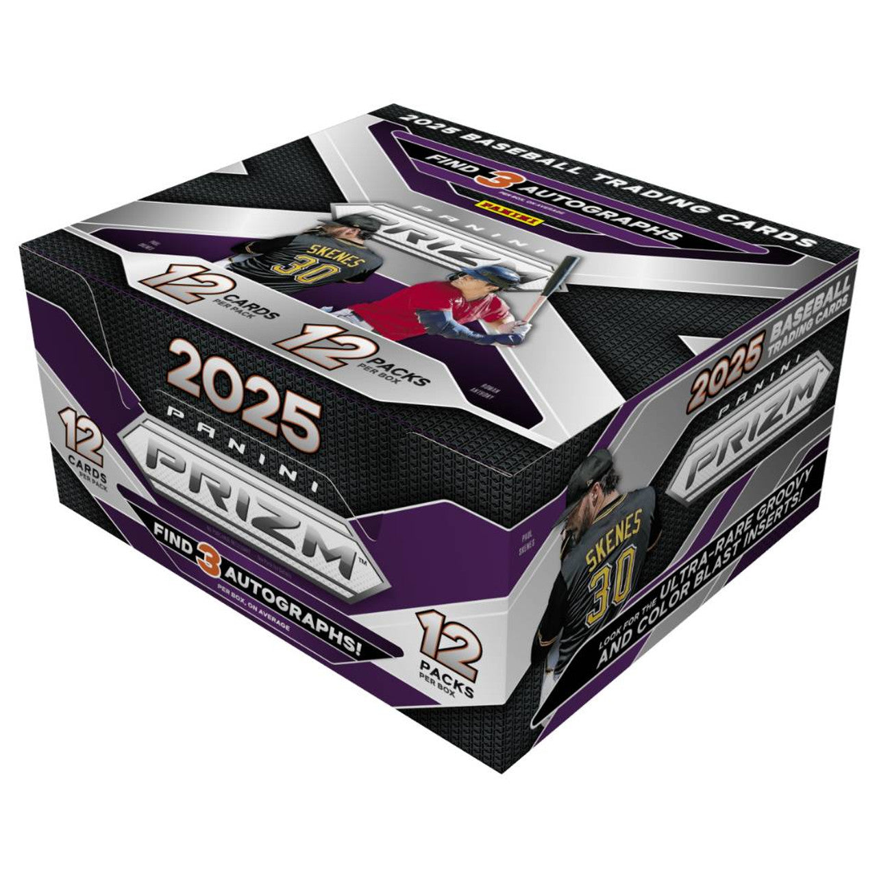 2025-panini-prizm-baseball-hobby-box__01392 2025 Panini Prizm Baseball Hobby 12 Box Case - Image 1