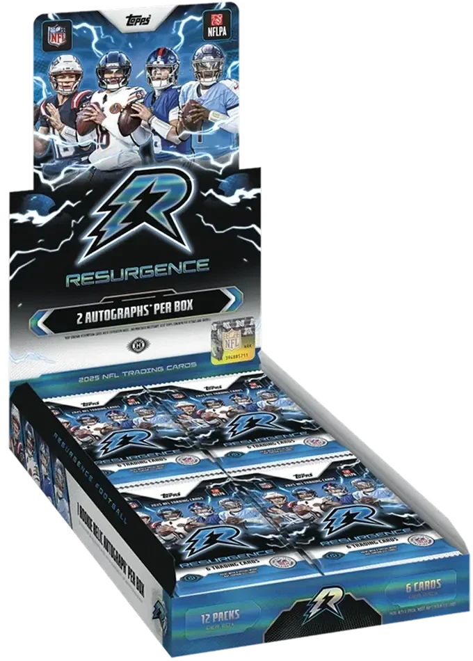 2025-topps-resurgence-football-hobby-box__33183 2025 Topps Resurgence Football Hobby 12 Box Case - Image 1