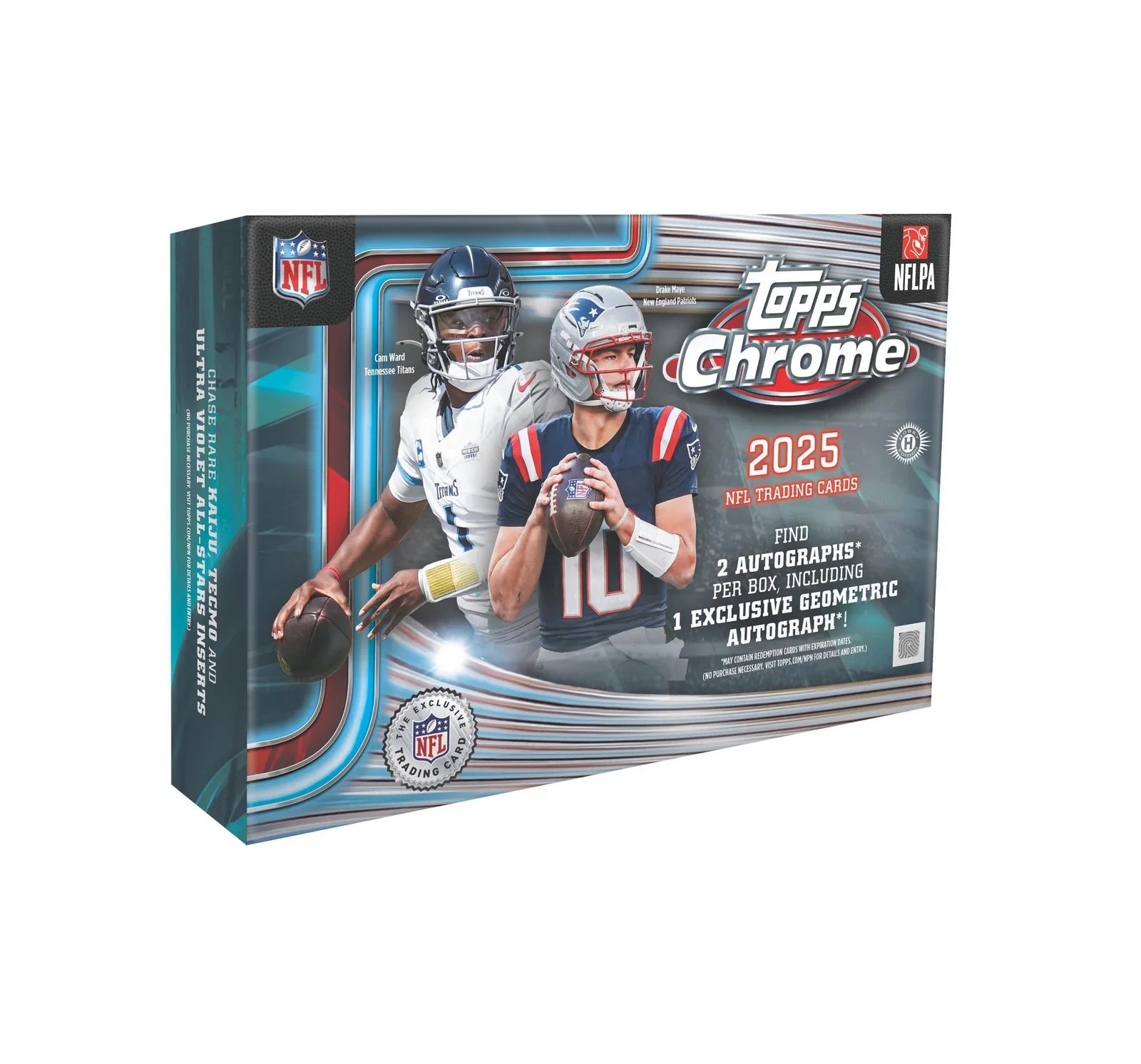 2025_Topps_Chrome_Football_Breaker_s_Delight_Box1 2025 Topps Chrome Football Breakers Delight Box - Image 1