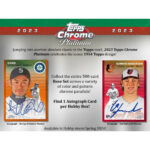 2023 Topps Chrome Platinum Anniversary Baseball Hobby 12 Box Case - Image 2